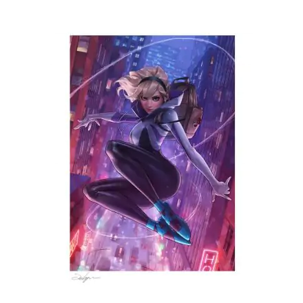 Marvel Comics Art Print Spider-Gwen Unmasked Variant 46 x 56 cm termékfotó