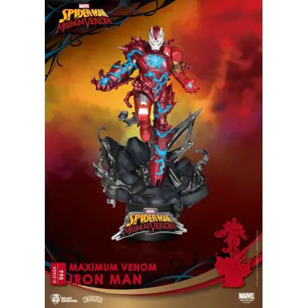 Marvel Comics D-Stage Maximum Venom Iron Man PVC Diorama 16 cm termékfotó