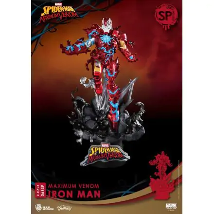 Marvel Comics D-Stage Maximum Venom Iron Man Special Edition PVC Diorama szobor 16 cm termékfotó