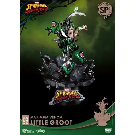 Marvel Comics D-Stage Maximum Venom Little Groot Special Edition PVC Diorama szobor 16 cm termékfotó