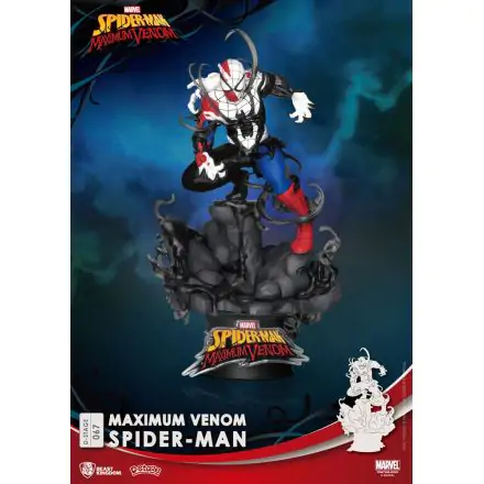 Marvel Comics D-Stage Maximum Venom Spider-Man PVC Diorama szobor 16 cm termékfotó