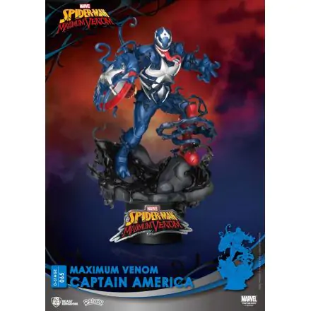 Marvel Comics D-Stage PVC Diorama Maximum Venom Amerika Kapitány 16 cm termékfotó