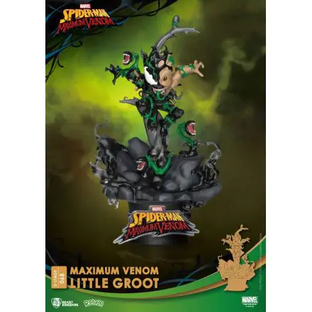 Marvel Comics D-StageMaximum Venom Little Groot PVC Diorama szobor 16 cm termékfotó