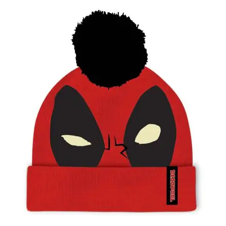 Marvel Comics Deadpool Face kötött sapka termékfotó
