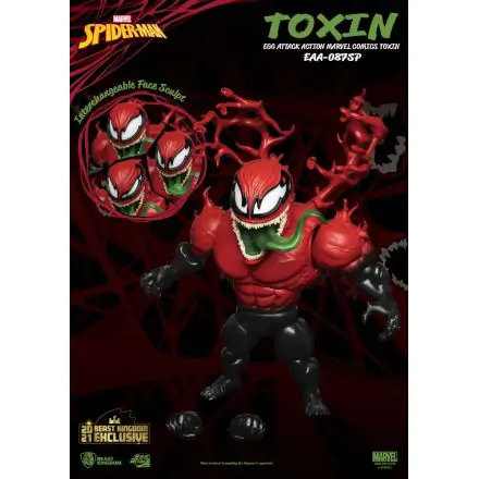 Marvel Comics Egg Attack Action Toxin Beast Kingdom 2021 Exkluzív akciófigura 20 cm termékfotó