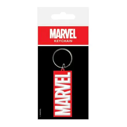 Marvel Comics gumis kulcstartó Logo 6 cm termékfotója
