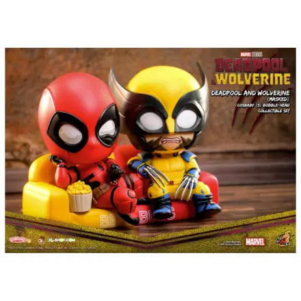 Marvel Cosbaby Wave 5 Deadpool & Wolverine Masked termékfotó