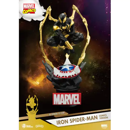 Marvel D-Stage Iron Spider-Man Comic Version PVC Diorama szobor figura 16 cm termékfotó