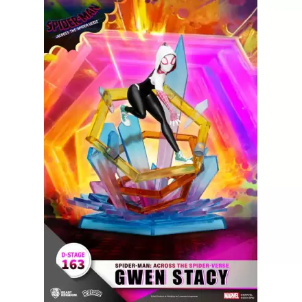 Marvel D-Stage Spider-Man: Across the Spider-Verse Gwen Stacy PVC Diorama szobor figura 15 cm termékfotó