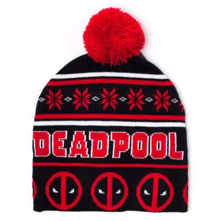 Marvel Deadpool Christmas kötött sapka termékfotó