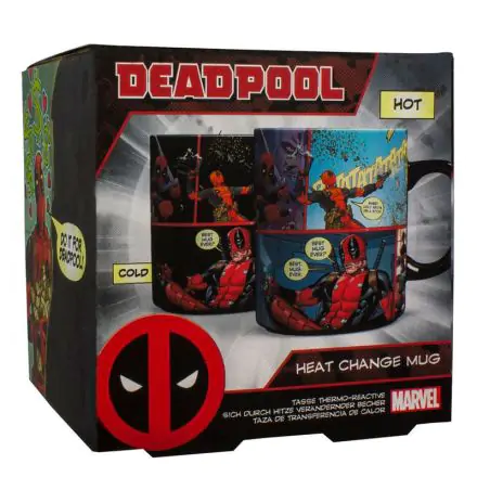 Marvel Deadpool hőre változó bögre termékfotó