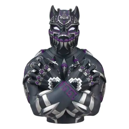 Marvel Designer Collectible Vinyl mellszobor figura Black Panther Purple Variant by Jesse Hernandez 19 cm termékfotó