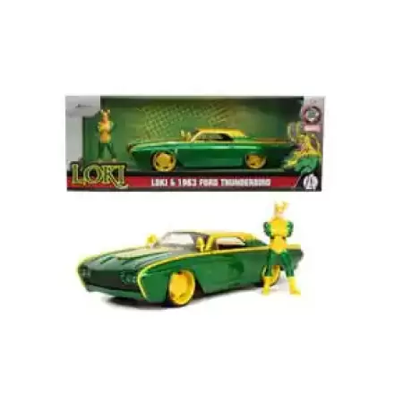 Marvel Diecast Model 1/24 Ford Thunderbird Loki termékfotója