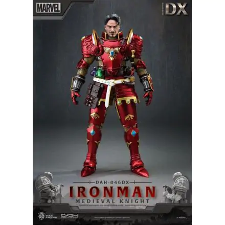 Marvel Dynamic 8ction Heroes 1/9 Medieval Knight Iron Man Deluxe Version akciófigura 20 cm termékfotója