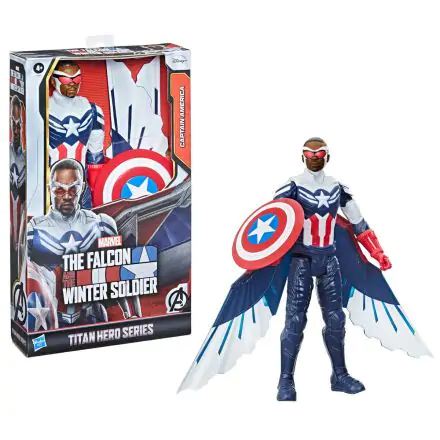 Marvel Falcon and the Winter Soldier Amerika Kapitány titan figura 30cm termékfotó