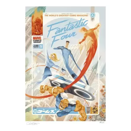 Marvel Fantastic Four #48 Art Print Marvel's First Family: The Fantastic Four! 61 x 41 cm - keretezetlen vászonkép termékfotó