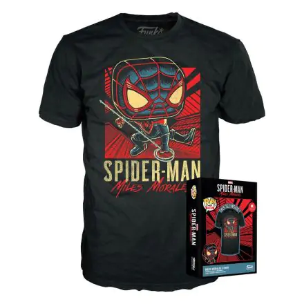 Marvel Funko Boxed Tee Miles Morales póló termékfotó