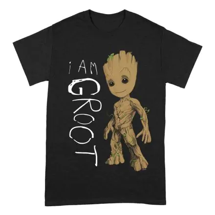 Marvel Guardians of the Galaxy - I Am Groot Scribbles póló termékfotója