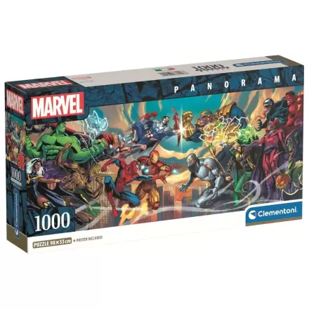 Marvel Heroes vs Villains panorama puzzle 1000db-os termékfotó