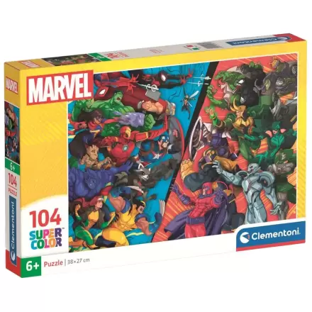 Marvel Heroes vs Villains puzzle 104db-os termékfotó