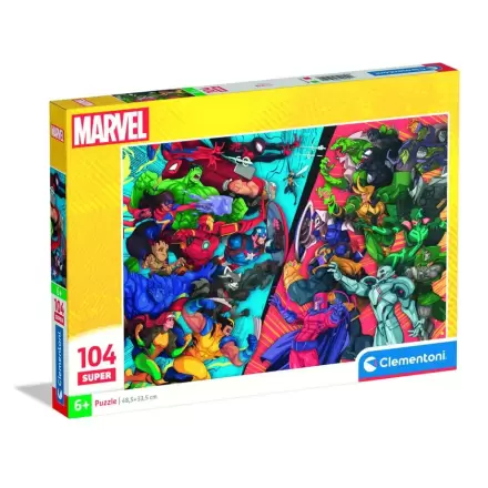 Marvel Heroes vs Villains super puzzle 104db-os termékfotója