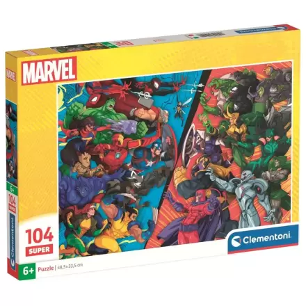 Marvel Heroes vs Villains super puzzle 104db-os termékfotó