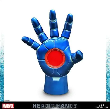 Marvel Heroic Hands Life-Size #2B Iron Man Stealth Armor életnagyságú kéz szobor figura 23 cm termékfotója