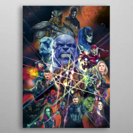 Marvel Infinity War Characters fém poszter 32 x 45 cm termékfotó