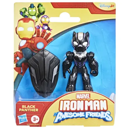 Marvel Iron Man And His Awesome Friends Black Panther figura 7cm termékfotó