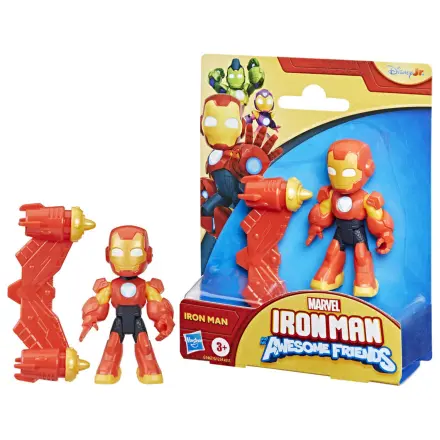Marvel Iron Man And His Awesome Friends Iron Man figura 7cm termékfotó