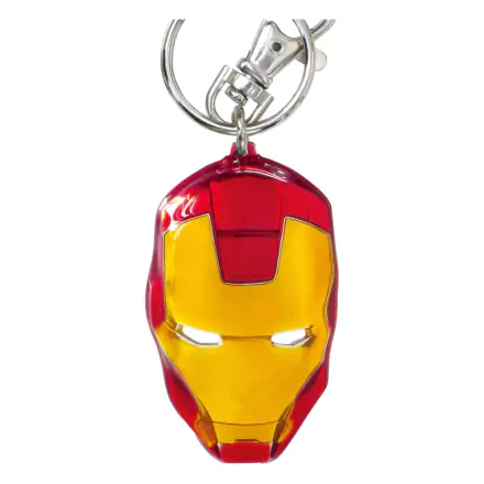Marvel Iron Man Head Classic fém kulcstartó termékfotója