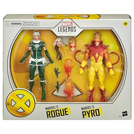 Marvel Legends Pyro and Rogue figurák 15cm termékfotó