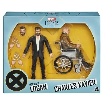 Marvel Legends Series X-Men Logan és Charles Xavier 2db-os figura csomag termékfotó