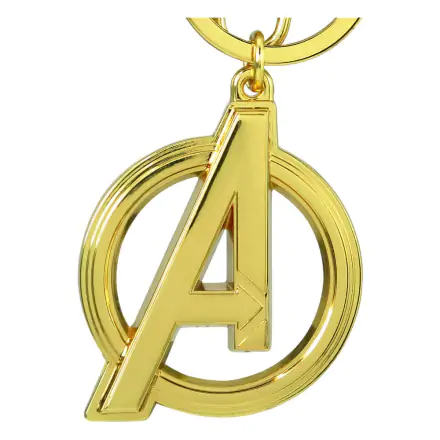 Marvel Metal Avengers Classic A Logo Gold Colored kulcstartó termékfotója