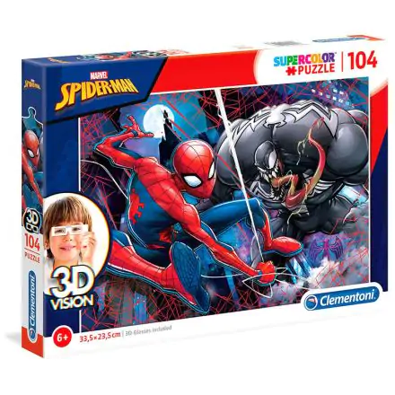 Marvel Pókember 3D Vision puzzle 104db-os termékfotó