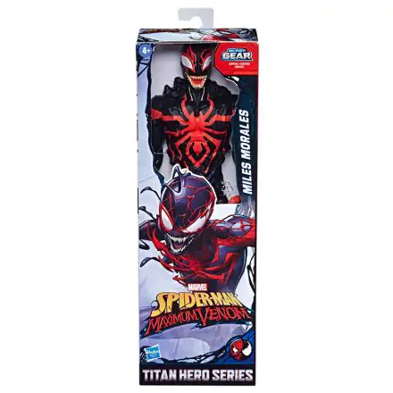 Marvel Pókember Maximum Venom Miles Morales Titan figura 30cm termékfotója