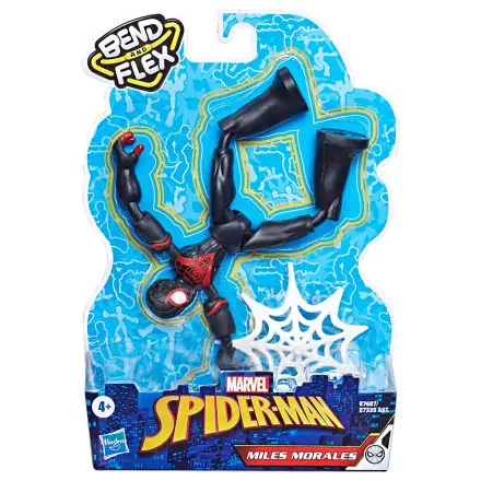 Marvel Pókember Miles Morales Bend and Flex figura 15cm termékfotó