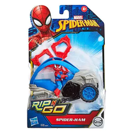 Marvel Spider-man Spider-Ham Rip n Go figura járművel termékfotó