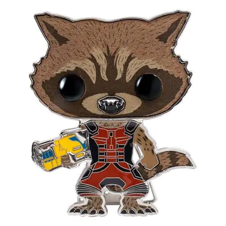 Marvel POP! Enamel Pin Rocket kitűző 10 cm termékfotó