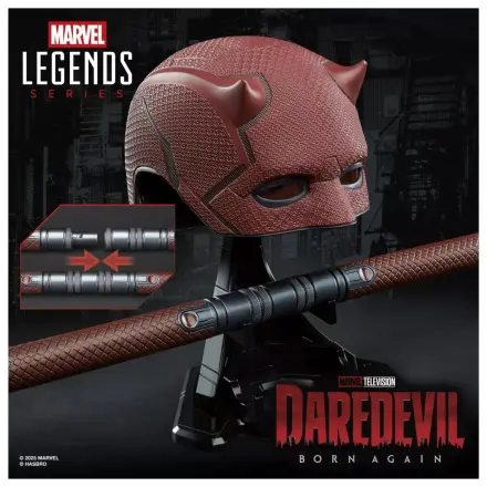 MARVEL Helmet & Billy club roleplay replika Daredevil Legend Series termékfotó