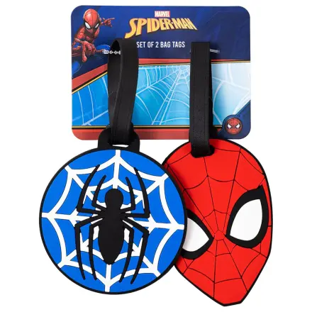 Marvel Spideman 2db-os poggyászcímke termékfotó