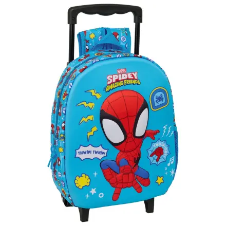Marvel Spidey 3D gurulós táska 33cm termékfotó