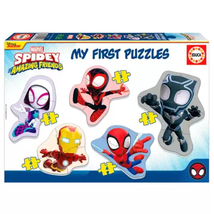 Marvel Spidey Amazing Friends puzzle 3-5db-os termékfotója