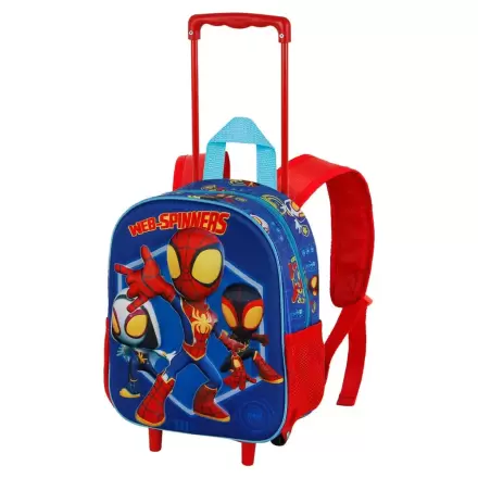 Marvel Spidey Spinners 3D gurulós táska 31cm termékfotó