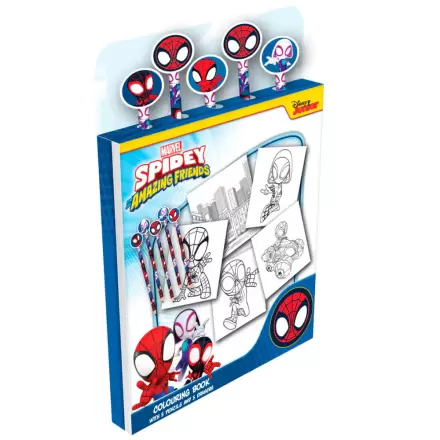 Marvel Spidey színezőkönyv és írószerek termékfotó