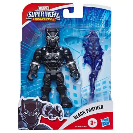 Marvel Super Hero Adventures Black Panther figura 12,5cm termékfotó