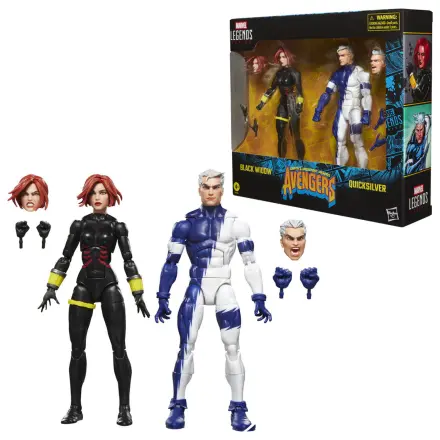 Marvel The Avengers Black Widow and Quicksilver 2db-os figura csomag 15cm termékfotó
