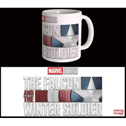 Marvel The Falcon & the Winter Soldier Logo bögre termékfotó