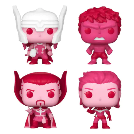 Marvel Valentines Pocket Funko POP! Vinyl figurák 4 cm termékfotója