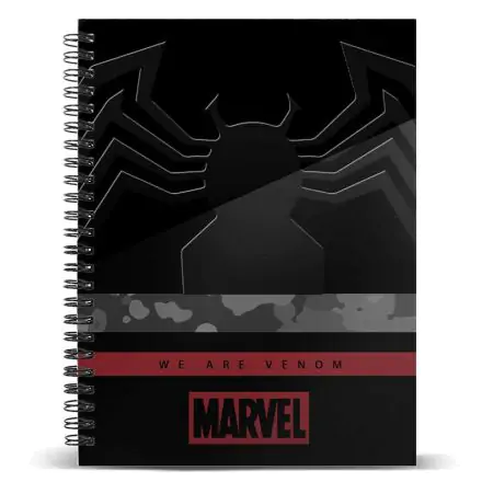 Marvel Venom Monster A4 jegyzetfüzet termékfotója